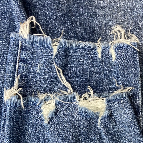 PISTOLA Monroe Mid Rise Cropped Cigarette Jeans in Mystique Women’s Sz 28 - Picture 9 of 9